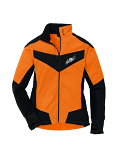 Fleecejack, DYNAMIC, maat L, fluo-oranje