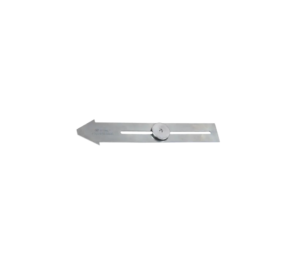 Aanscherpsjabloon, voor driehoeksmes met drie snijkanten