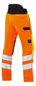 Reflecterende broek, met bescherming tegen snijwonden, Protect MS, maat XL