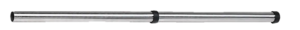 Verlengbuis, 2-delig, kunststof, Ø 50 mm, 500 mm